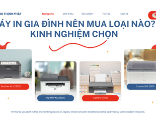 Máy in gia đình nên mua loại nào? Kinh nghiệm chọn