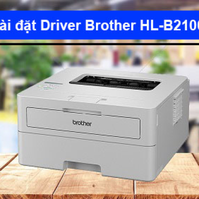 Hướng dẫn cài đặt Driver máy in Brother HL-B2100D
