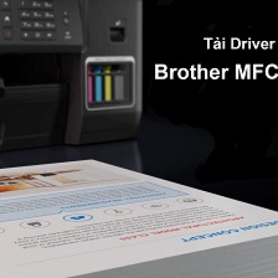 Hướng dẫn tải Driver máy in Brother MFC-T4500Dw