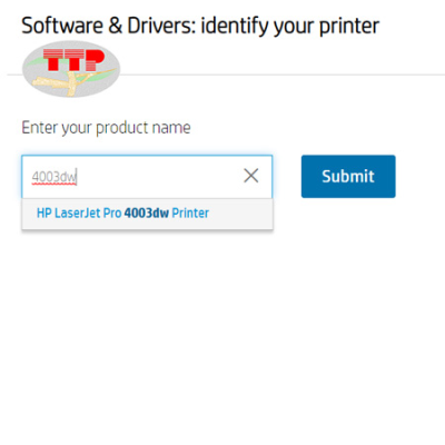 Hướng dẫn tải Driver máy in Hp 4003Dw