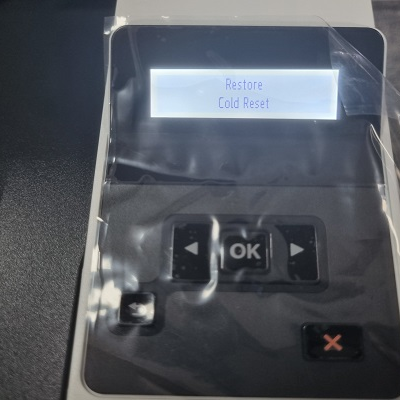 Hướng dẫn khôi phục cài đặt gốc máy in HP 4003dn/4003dw