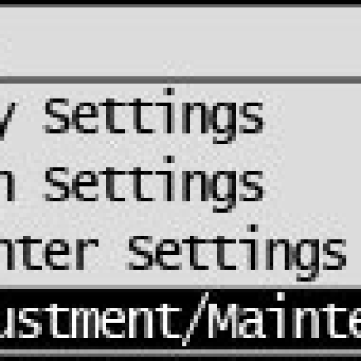 Cách chỉnh các chức năng đặt biệt cho máy in Canon