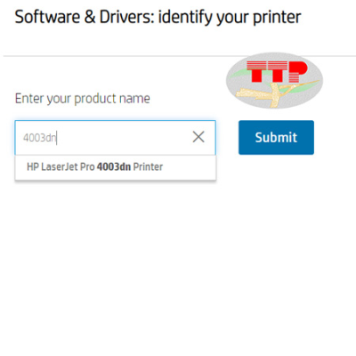 Hướng dẫn tải Driver máy in Hp 4003Dn