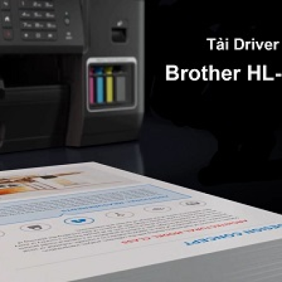 Hướng dẫn tải Driver máy in Brother HL-T4000Dw