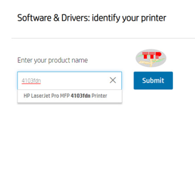 Hướng dẫn tải Driver máy in Hp 4103Fdn