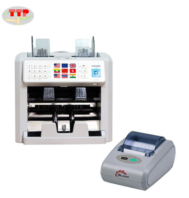 Máy đếm tiền Silicon MC-8Plus Combo