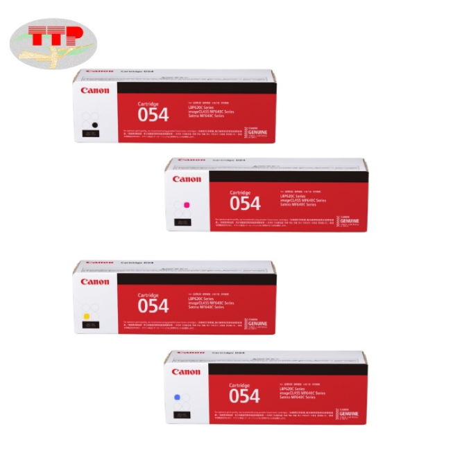 Hộp mực Canon 054 BK C M Y