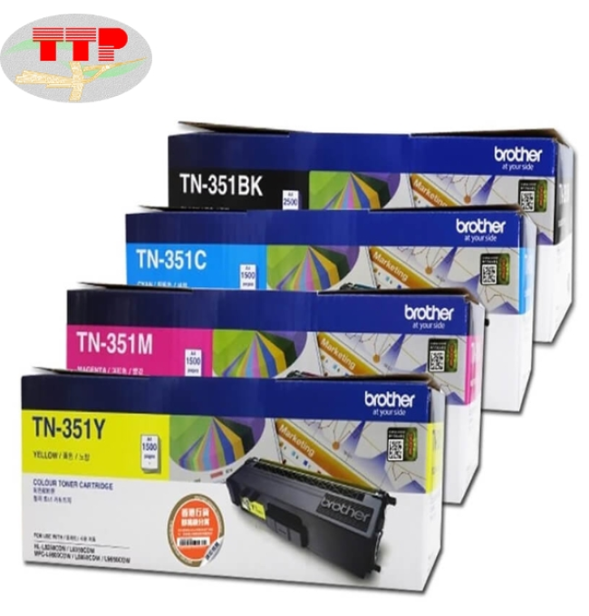 hộp mực Brother TN-351 BK, C, M, Y