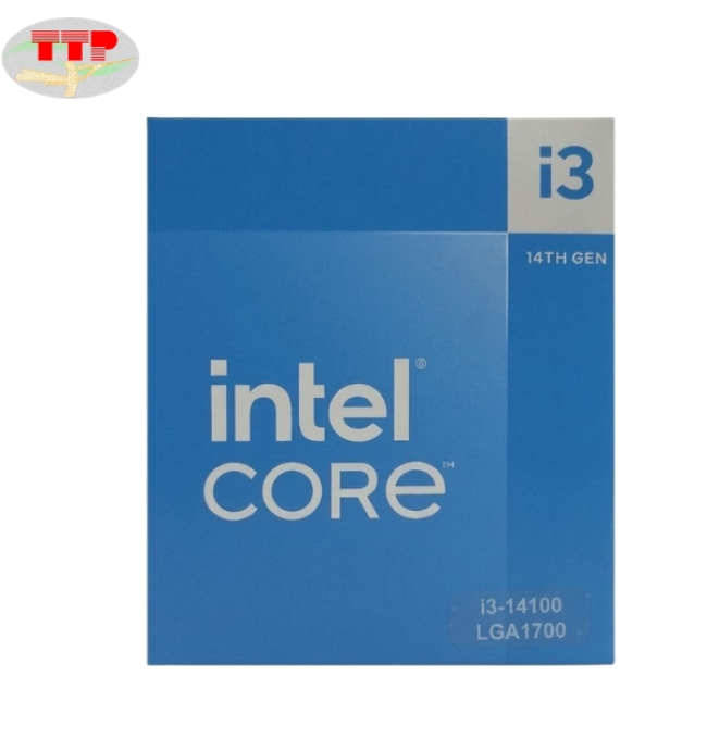 CPU Intel Core i3 14100 4 Nhân 8 Luồng 4.7Ghz