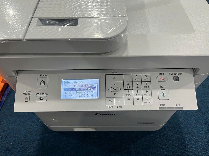 Kết nối wifi canon 284dw