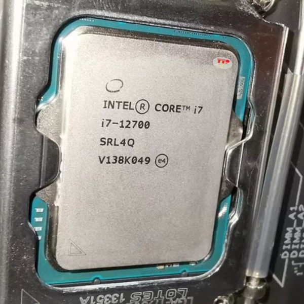 CPU Intel Core i7 12700 TTP