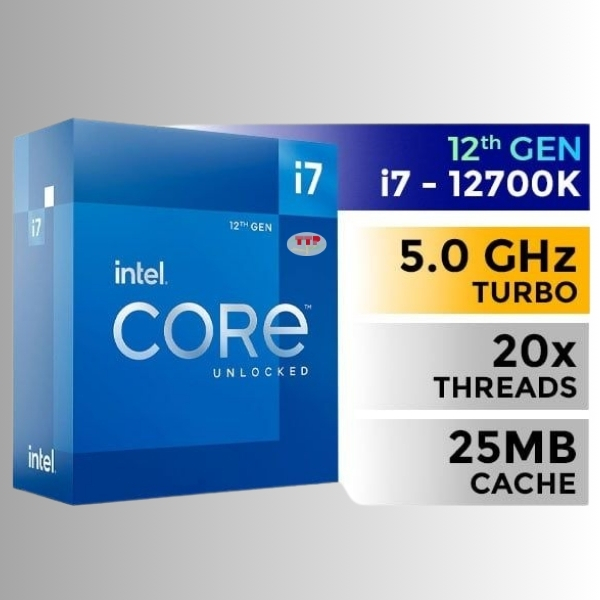 CPU Intel Core i7 12700K TTP