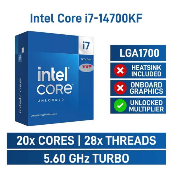 CPU Intel Core i7 14700KF TTP