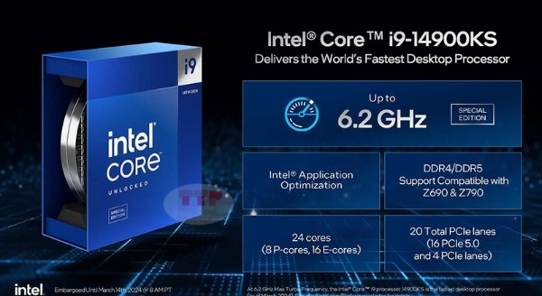 CPU Intel Core i9 14900KS