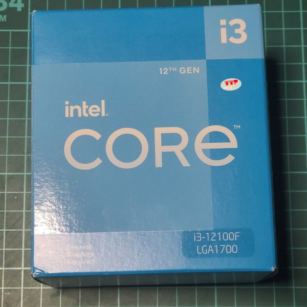 CPU Intel Core i3 12100F TTP