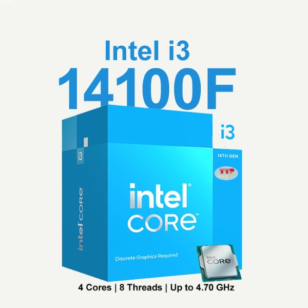 CPU Intel Core i3 14100F TTP