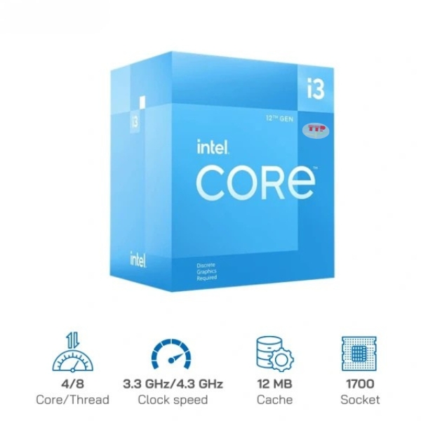 CPU Intel Core i3 12100 TTP