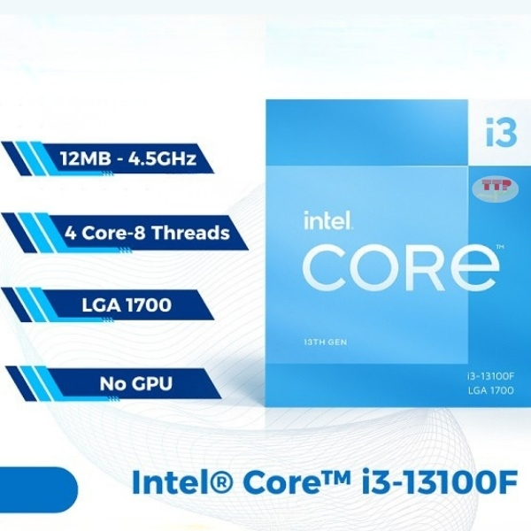 CPU Intel Core i3 13100F