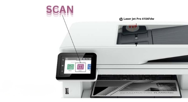 Máy in HP LaserJet Pro MFP 4104fdw 2Z634A