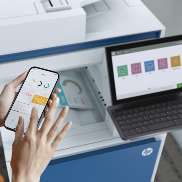 Máy photocopy HP LaserJet Managed MFP E730dn 5QJ87A