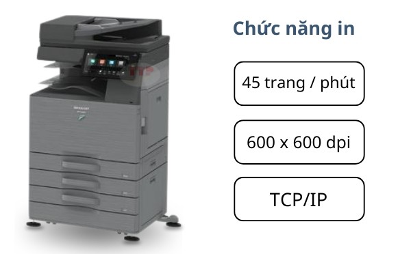 Máy photocopy Sharp BP-51M45