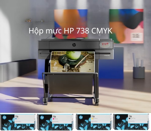 Máy in màu HP DesignJet T870 TTP