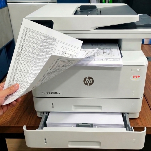 Máy in HP LaserJet Pro MFP 4104fdn 2Z633A TTP