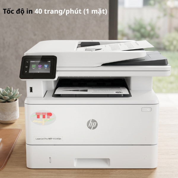 Máy in HP LaserJet Pro MFP 4104fdn 2Z633A TTP