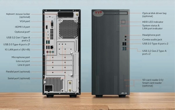 Máy tính bộ Asus S503MER-714700012W i7-14700