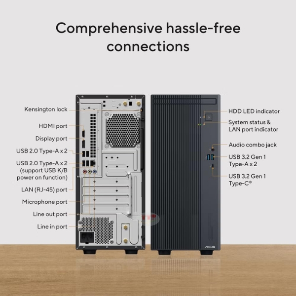 Máy tính bộ ASUS P500MV-05210H002W Core 5 210H