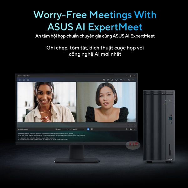 Máy tính bộ ASUS P500MV-05210H002W Core 5 210H