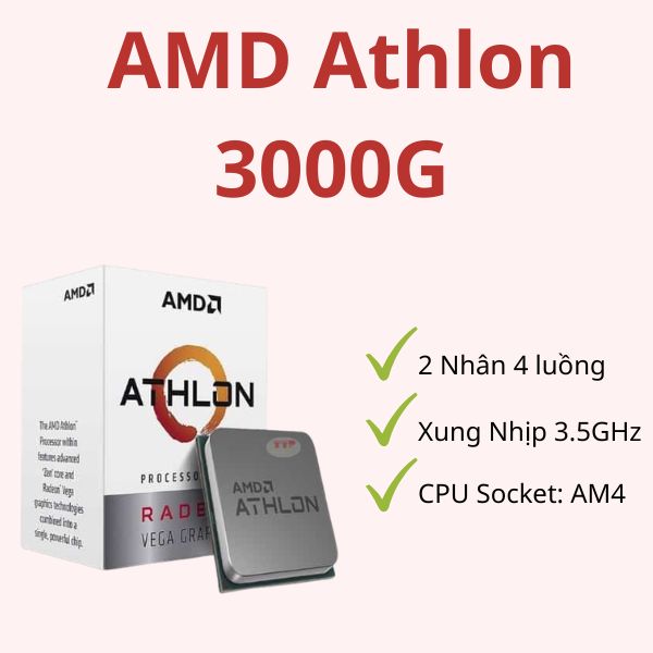 CPU AMD Athlon 3000G