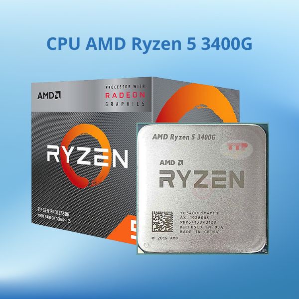 CPU AMD Ryzen 5 3400G 3.7Ghz Up to 4.2Ghz