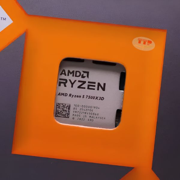 CPU AMD Ryzen 5 7500X3D 4.0Ghz Up to 4.5Ghz