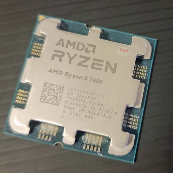 CPU AMD Ryzen 5 7600 3.8Ghz Up to 5.1Ghz