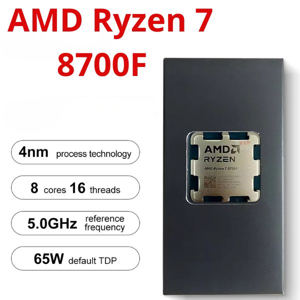 CPU AMD Ryzen 7 8700F 4.1Ghz Up to 5.0Ghz