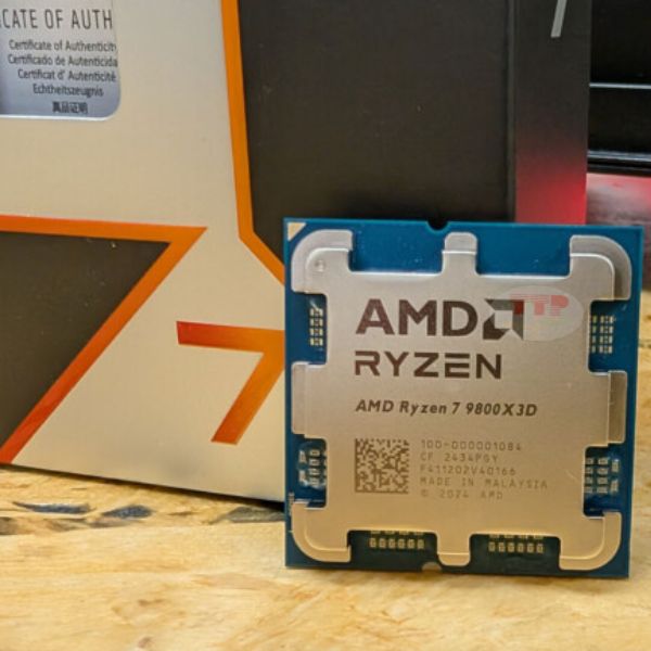 CPU AMD Ryzen 7 9800X3D 4.7Ghz Up to 5.2Ghz