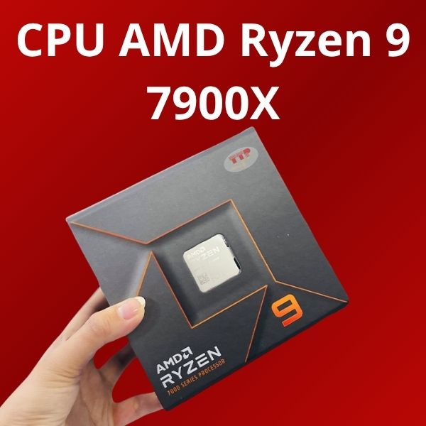 CPU AMD Ryzen 9 7900X 4.7Ghz Up to 5.6Ghz