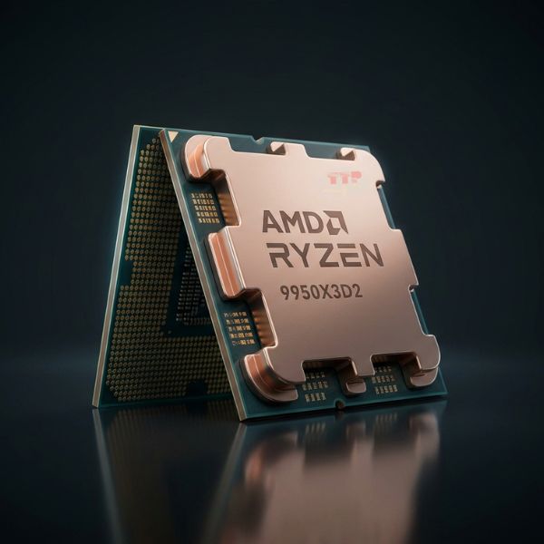 CPU AMD Ryzen 9 9950X3D2 4.3Ghz Up to 5.6Ghz