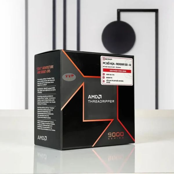 CPU AMD Ryzen Threadripper 9960X 4.2Ghz Up to 5.4Ghz
