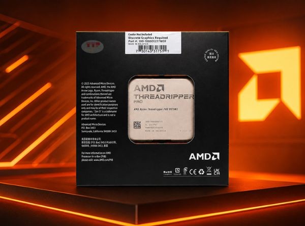 CPU AMD Ryzen Threadripper PRO 9975WX 4.0Ghz up to 5.4Ghz