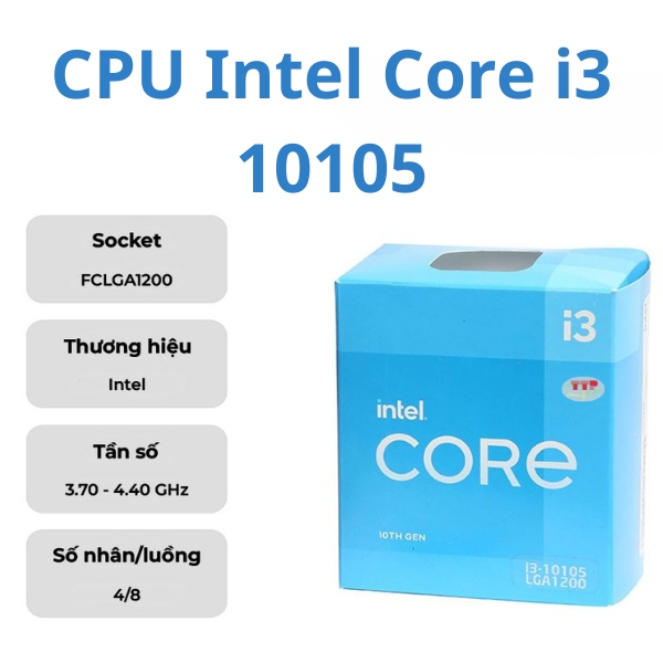 CPU Intel Core i3 10105 TTP