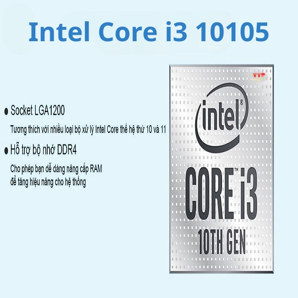 CPU Intel Core i3 10105 TTP