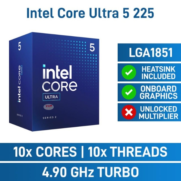 CPU Intel Core Ultra 5 225