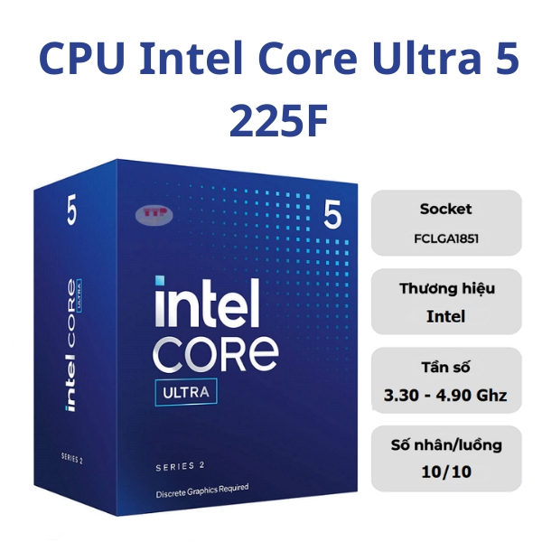 CPU Intel Core Ultra 5 225F