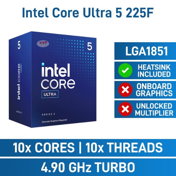 CPU Intel Core Ultra 5 225F