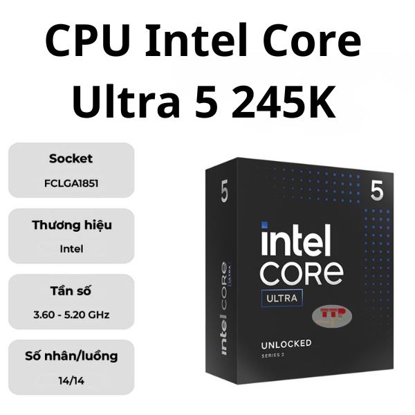 CPU Intel Core Ultra 5 245K