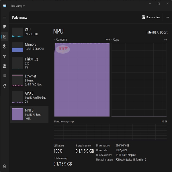 CPU Intel Core Ultra 5 245KF 