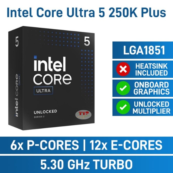 CPU Intel Core Ultra 5 250K Plus