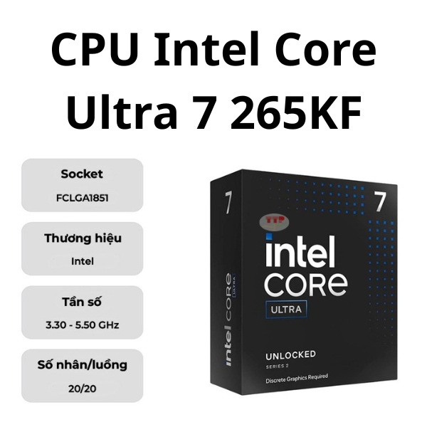 CPU Intel Core Ultra 7 265KF